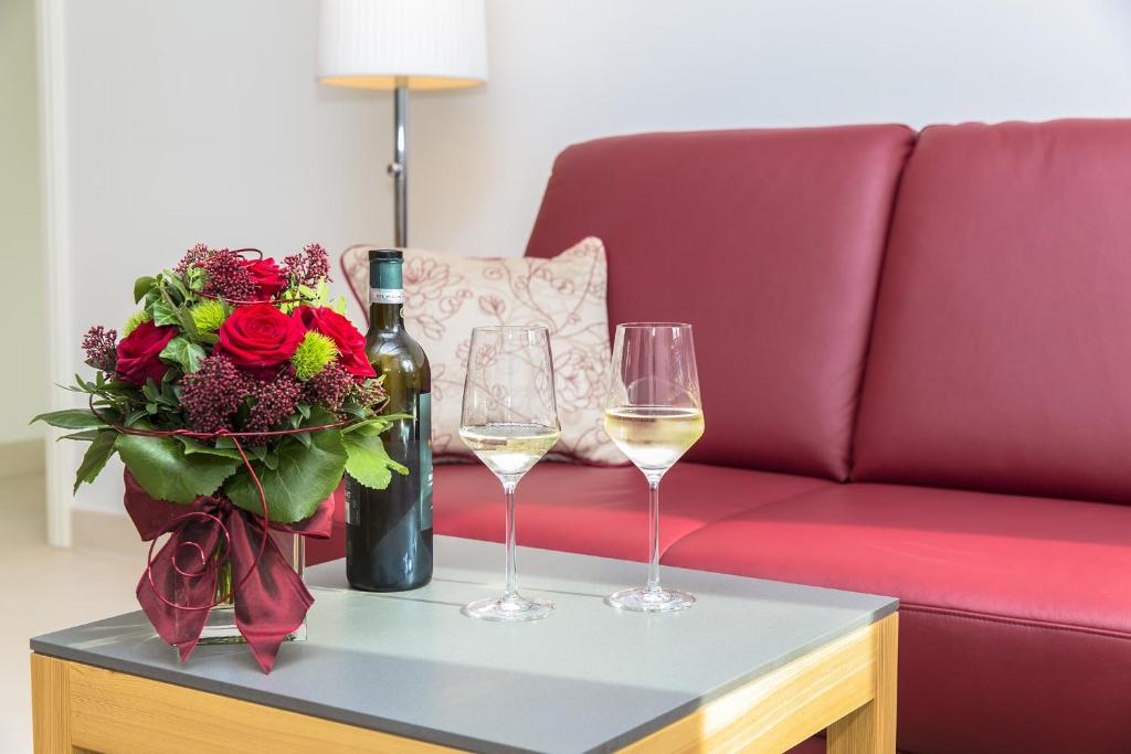 Posezení v ubytování Moor-Rosl Apartmenthotel