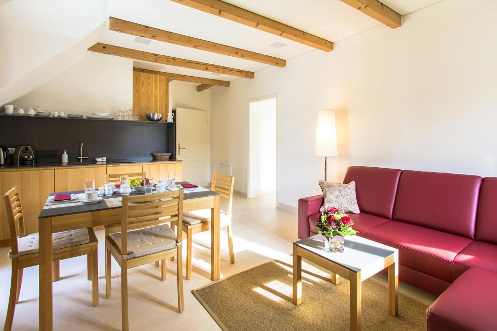 Posezení v ubytování Moor-Rosl Apartmenthotel