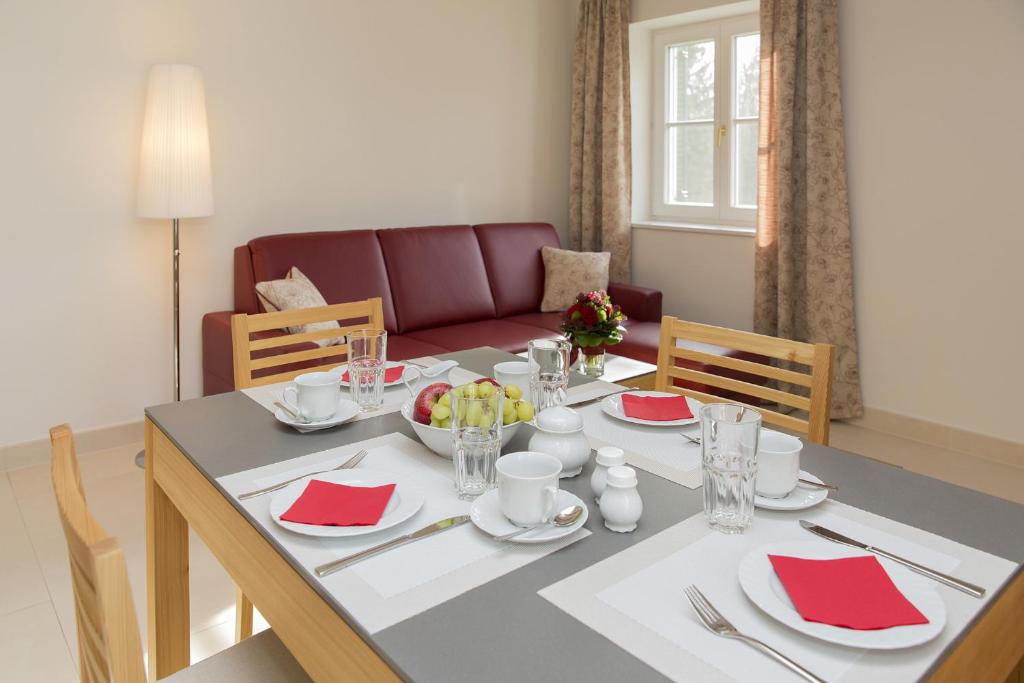 Posezení v ubytování Moor-Rosl Apartmenthotel