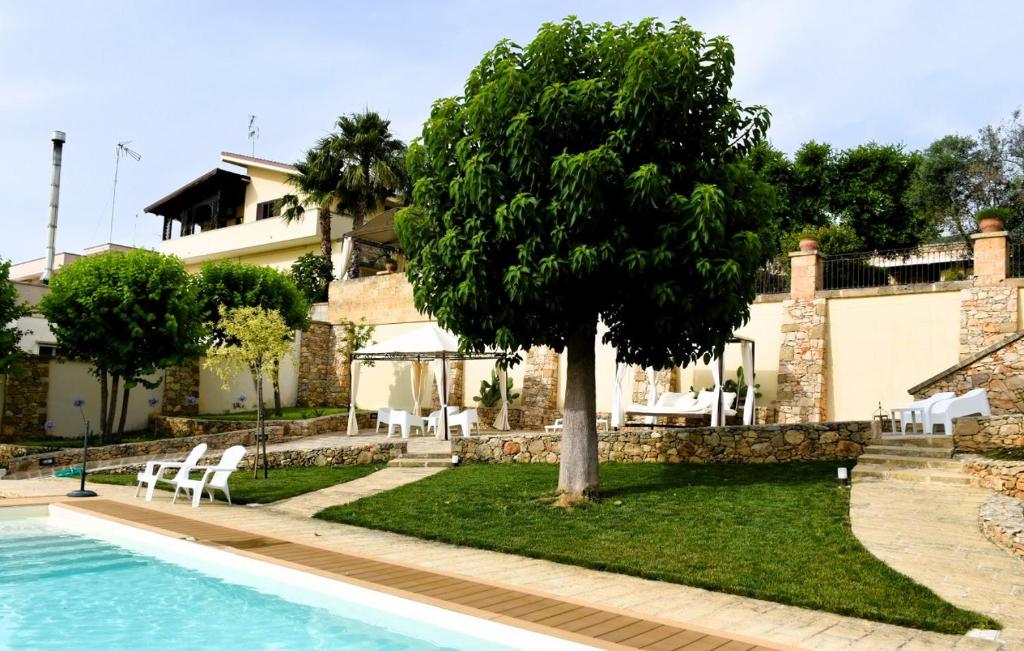 Bazén v ubytování B&B Bella Vista nebo v jeho okolí