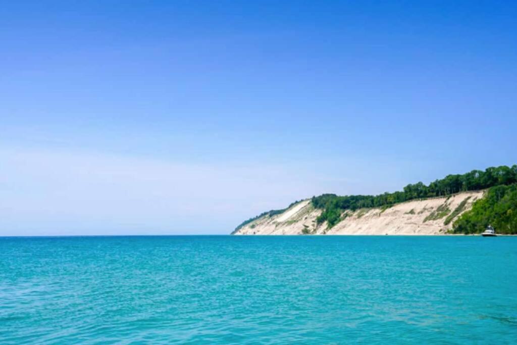 a view of a large body of water at The Loft at Little Bear in Frankfort