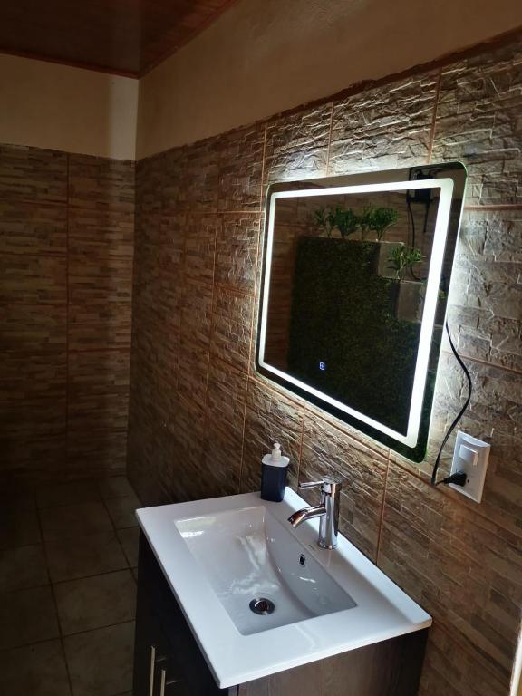 Koupelna v ubytování Las Colinas Glamping