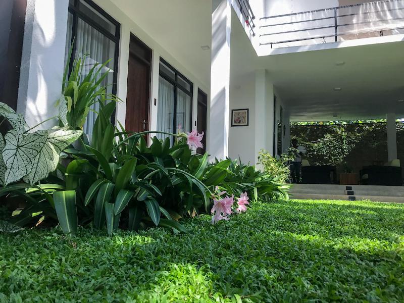 Zahrada ubytování Golden Ray villa