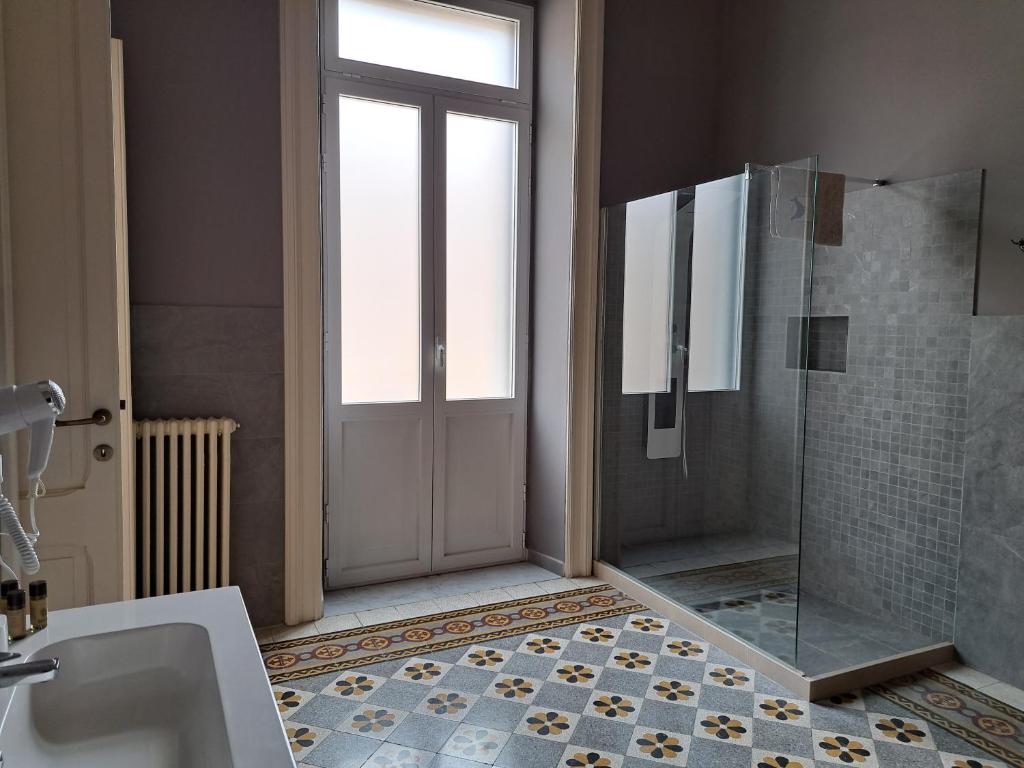 Kúpeľňa v ubytovaní Palazzo Castellano