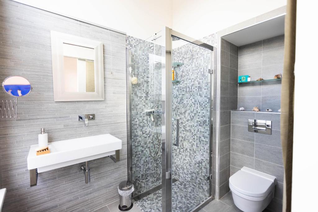 Vannituba majutusasutuses B&B Brouwersvaart