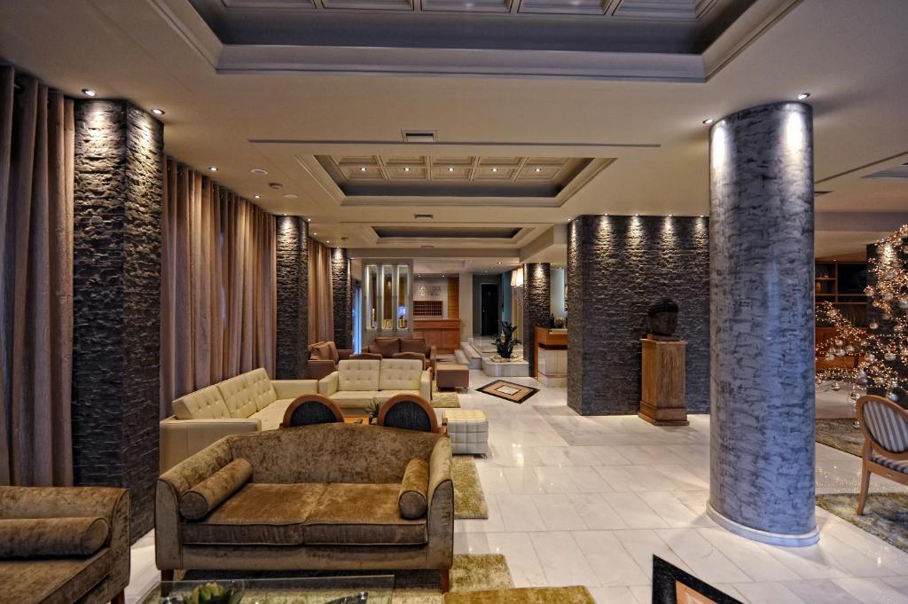 Posezení v ubytování Haikos Hotel