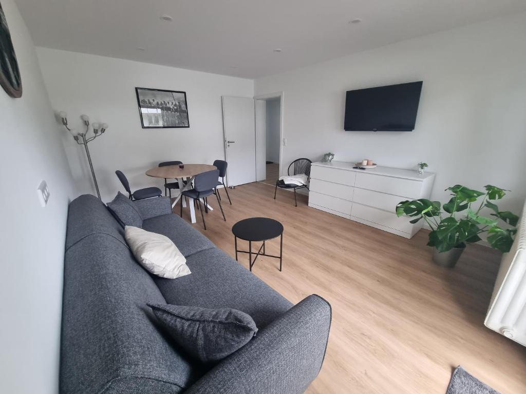 TV/trung tâm giải trí tại ~Ferienwohnung Sandhausen / HD~