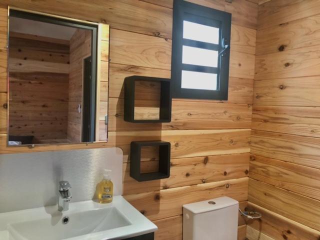 Koupelna v ubytování Bungalow de Coco