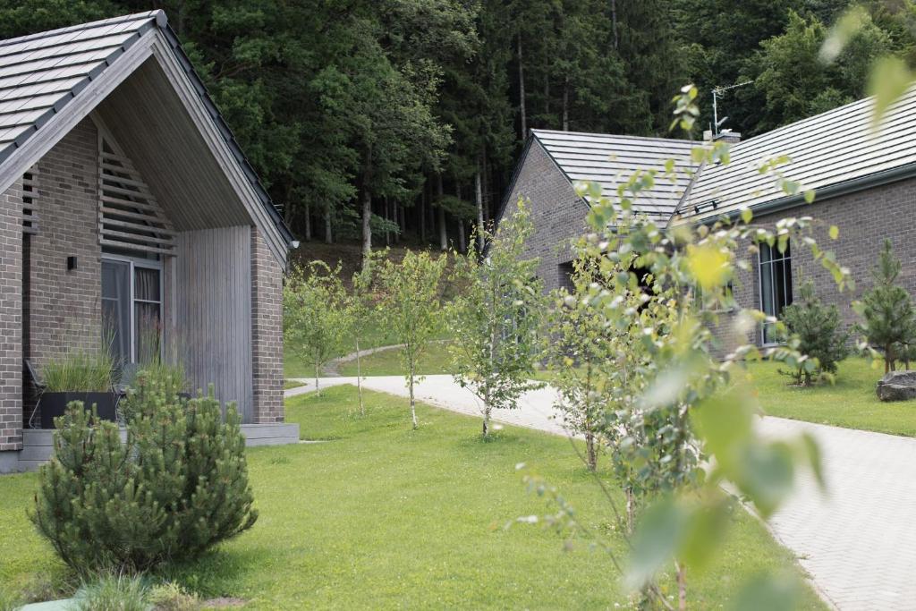 Zahrada ubytování Utriai Guest Place