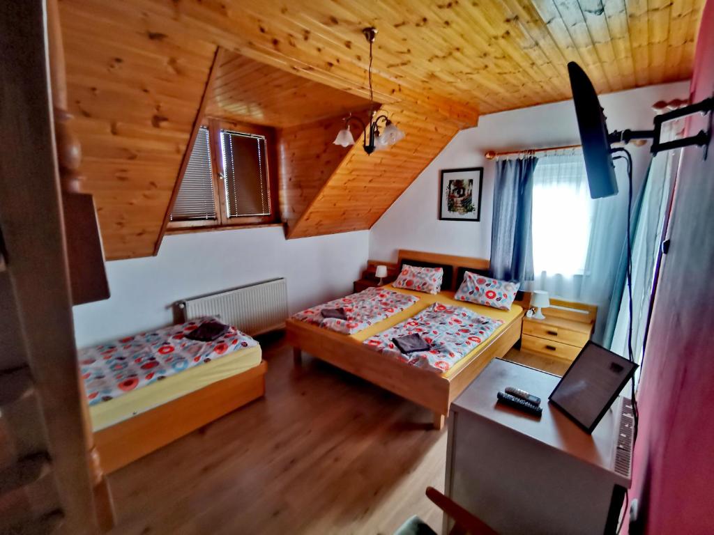 Postel nebo postele na pokoji v ubytování Dolce Villa Balaton