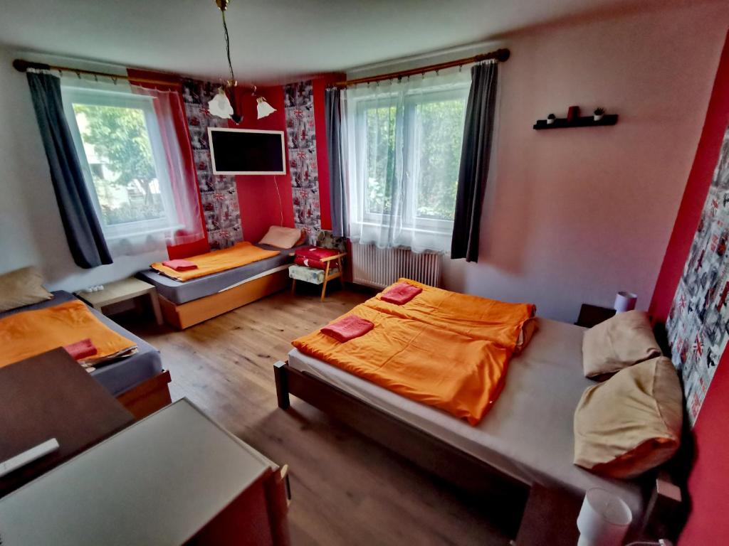 Postel nebo postele na pokoji v ubytování Dolce Villa Balaton