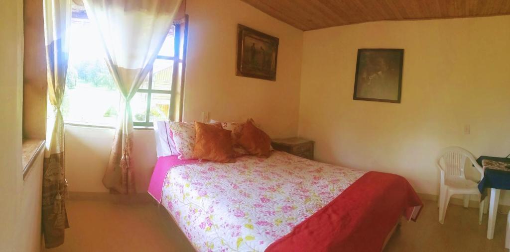 Postel nebo postele na pokoji v ubytování Finca Hotel Nutabes