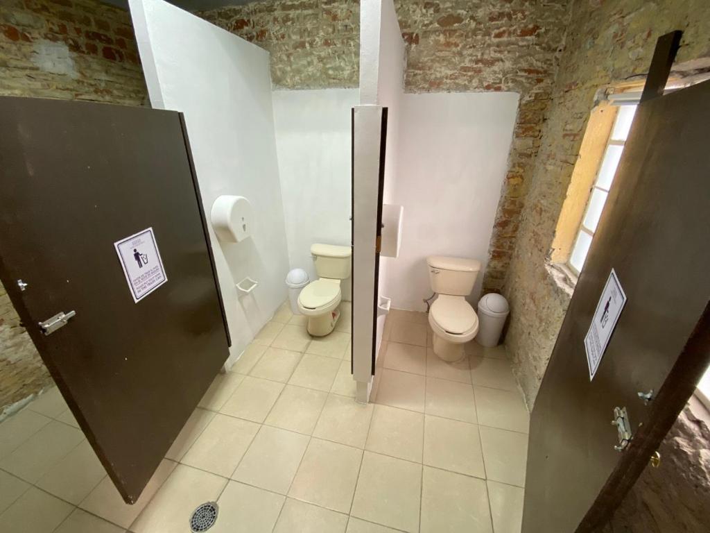 Koupelna v ubytování Hostal Casa De Arcos