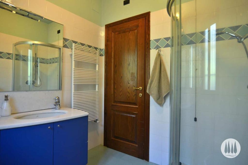 Koupelna v ubytování Casa Cipressino