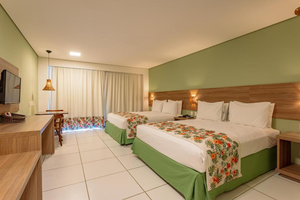 Vivá Porto de Galinhas Resort - 标准双人间（2个成人 + 2个孩子）