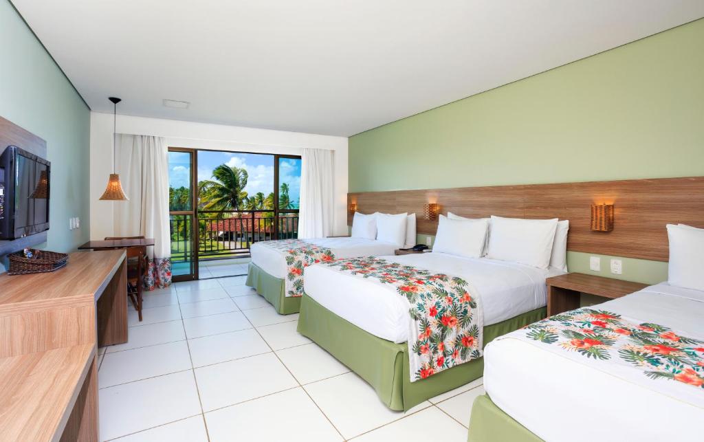 Vivá Porto de Galinhas Resort - 标准家庭房（3个成人 + 2个孩子）