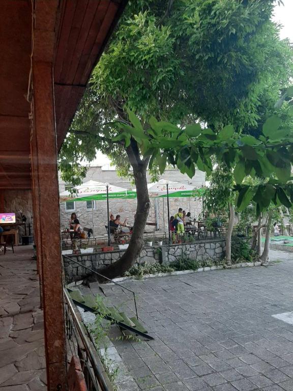 Restaurace v ubytování хотел Централ