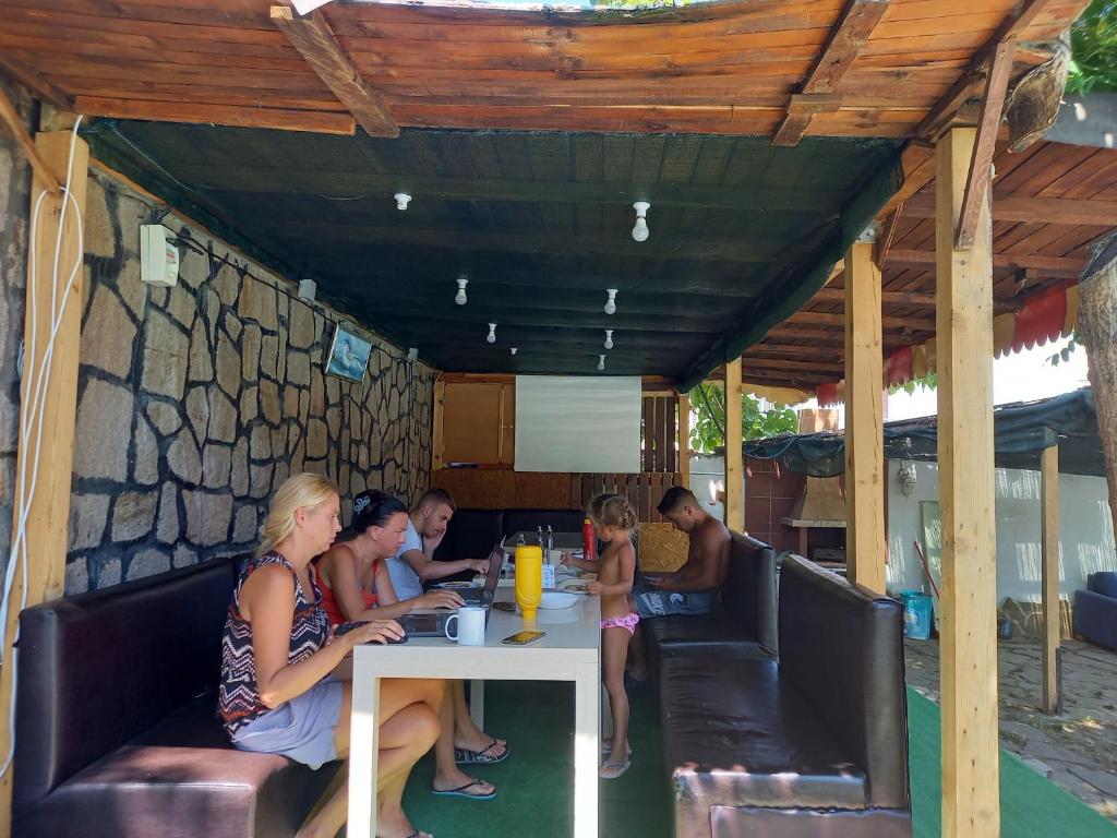 Restaurace v ubytování хотел Централ