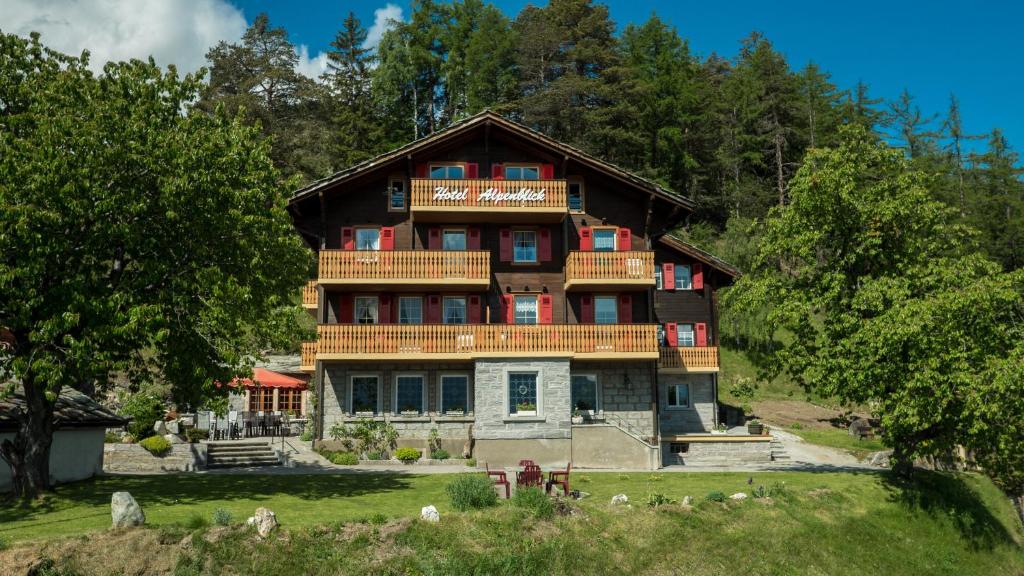 Budova, kde se hotel nachází