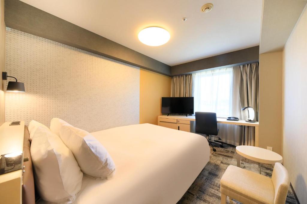 TV a/nebo společenská místnost v ubytování Richmond Hotel Narita