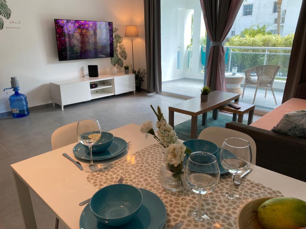 Posezení v ubytování Apartment in Estrella, Dominicus-Bayahibe