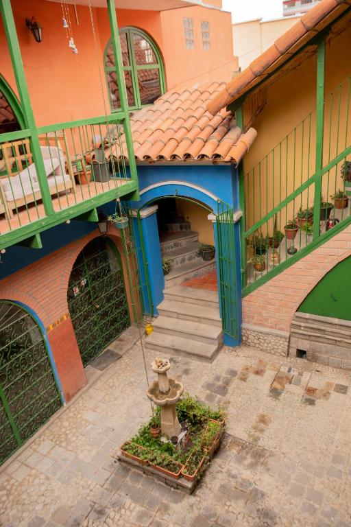 Budova, kde se hostel nachází