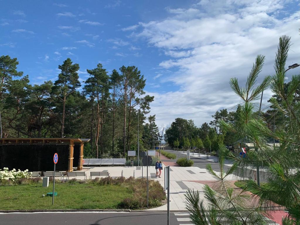 Zahrada ubytování Apartament Nadmorski