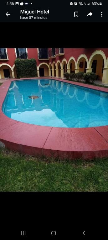 Bazén v ubytování HOTEL TIBERIADES nebo v jeho okolí