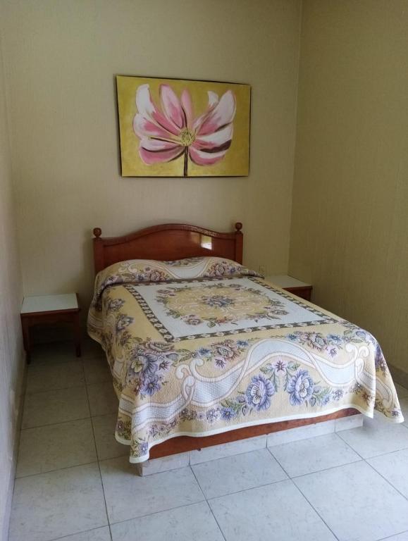 Postel nebo postele na pokoji v ubytování HOTEL TIBERIADES
