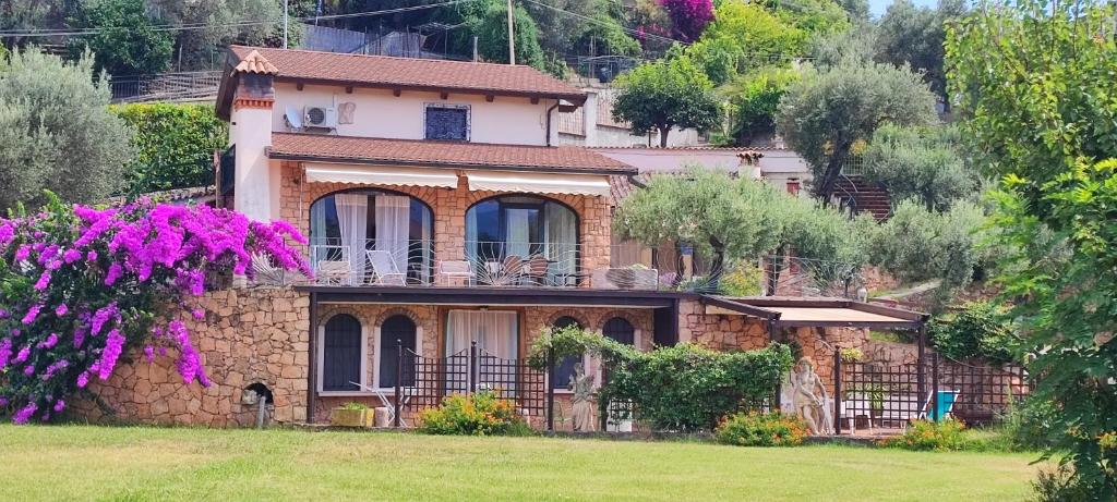 Vonkajšia záhrada v ubytovaní Agriturismo PeterPan