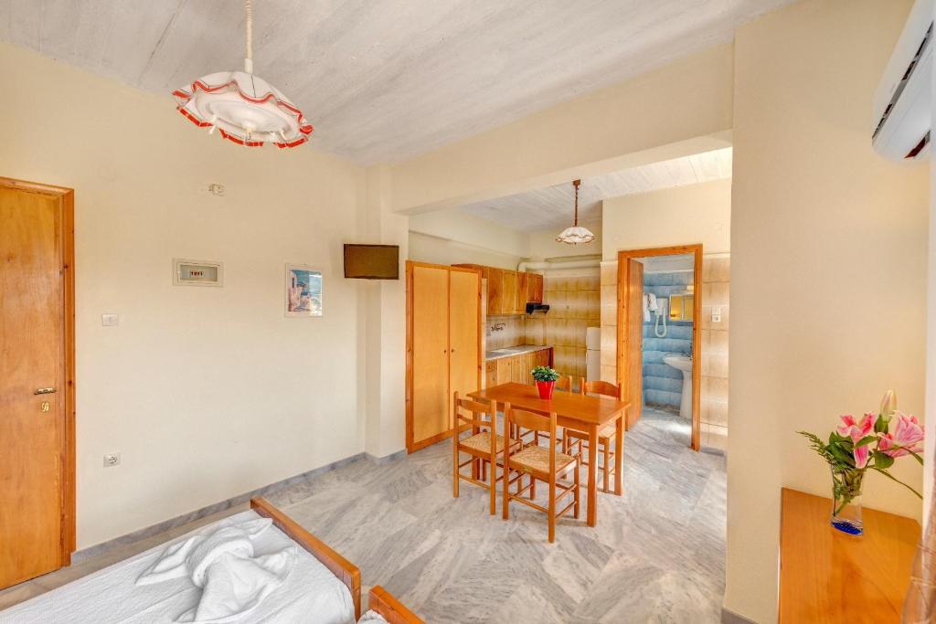 Posezení v ubytování Hotel Smaragdi Apartments