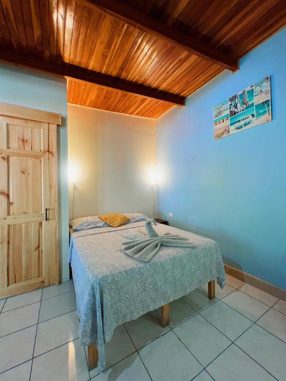 Postel nebo postele na pokoji v ubytování Hostel Samara