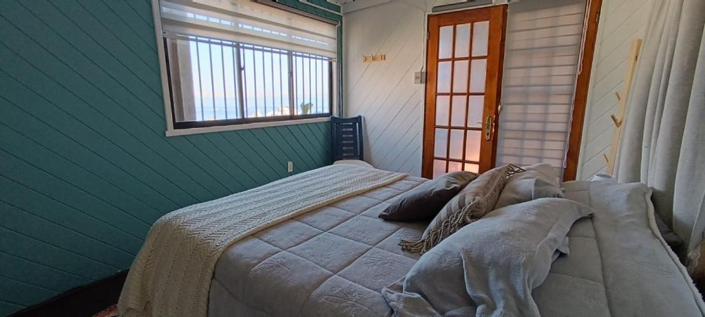 Postel nebo postele na pokoji v ubytování Aldea Bahiguana
