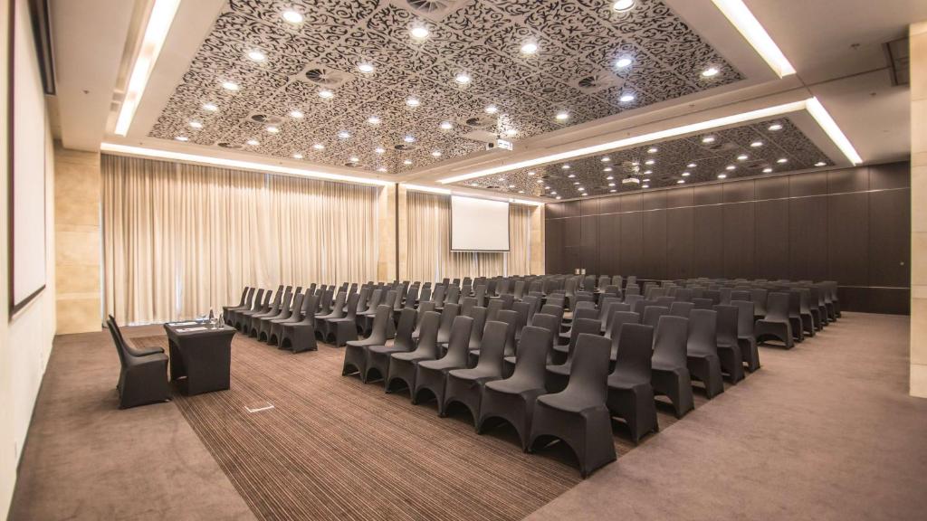 Der Geschäftsbereich oder Konferenzraum in der Unterkunft Andersia Hotel & Spa Poznan, a member of Radisson Individuals