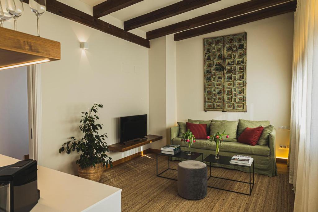 
Suite with private terrace and views 
