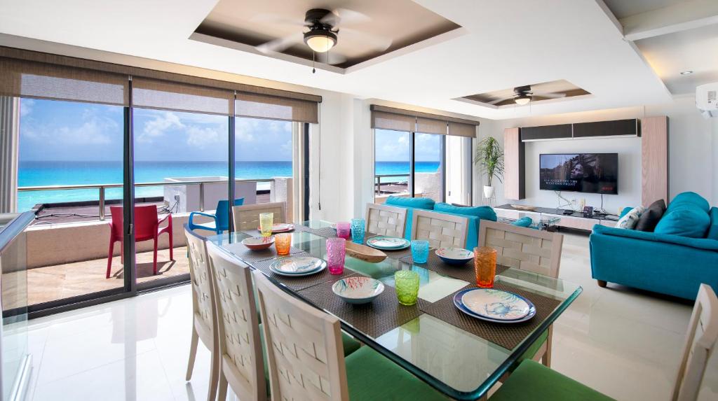 Family Vacations apartment Ocean View, Cancún (updated prices 2026) - Private Oceanfront Apartments With Ocean Views