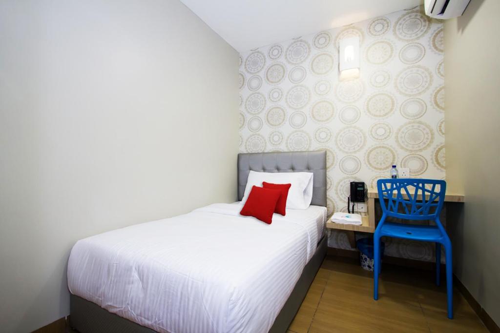 Postel nebo postele na pokoji v ubytování Star Romantic