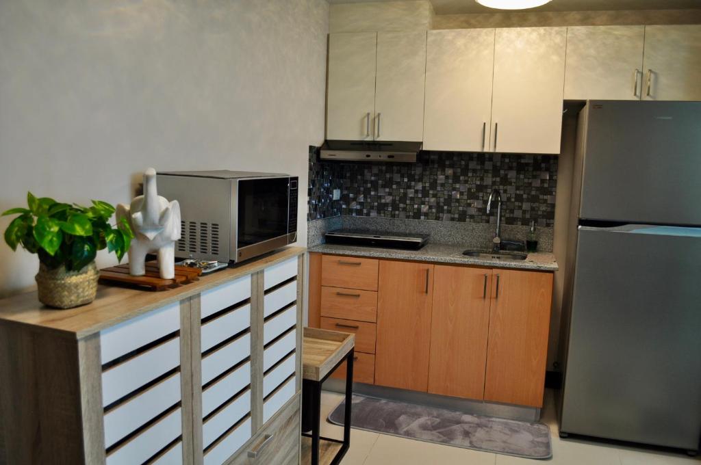 Kuchyň nebo kuchyňský kout v ubytování Casa De Camelina