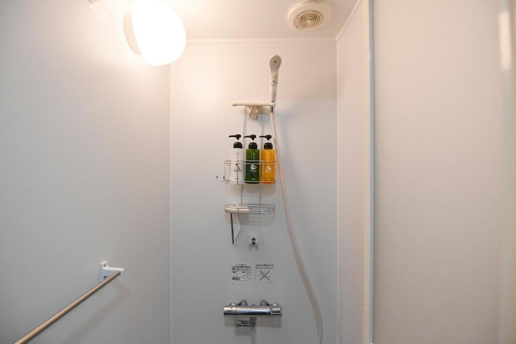 Koupelna v ubytování Hotel Tokyo Hub