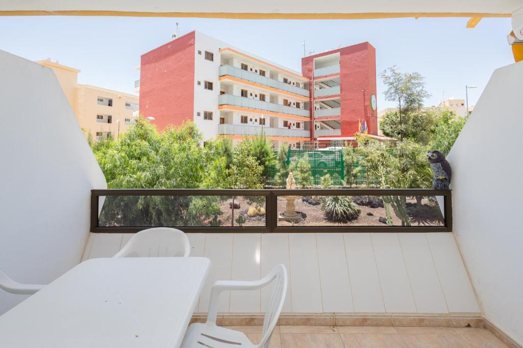 Balkón nebo terasa v ubytování Lightbooking Las Arenas Playa del Ingles