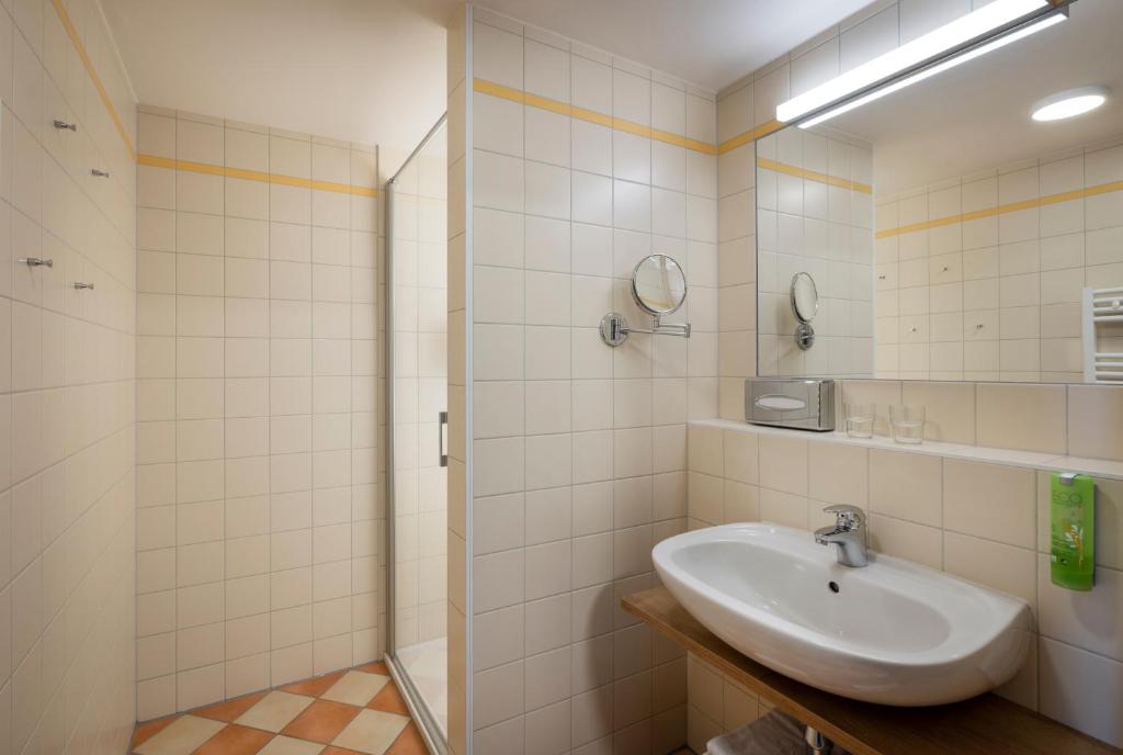 Koupelna v ubytování JUFA Hotel Deutschlandsberg
