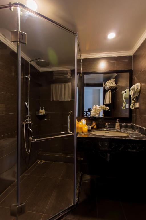 Koupelna v ubytování Keypad Hotel - 24 Hang Ga