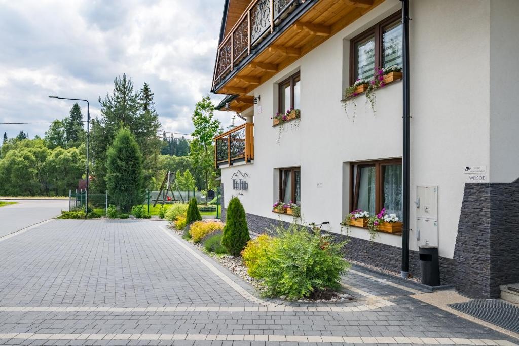 Budova, v ktorej sa apartmán nachádza