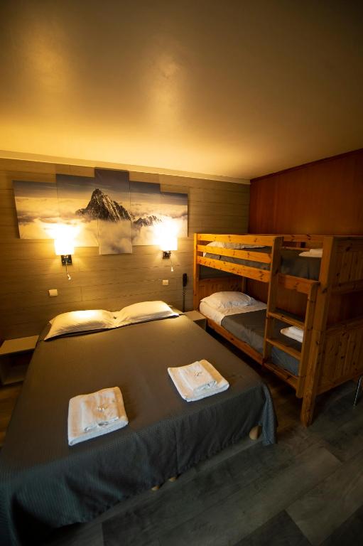 Hotel La Chaumière à 180m du télécabine et de la gare - Familiekamer