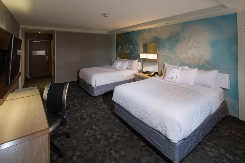Courtyard by Marriott Battle Creek - 大号床间 - 带两张大号床