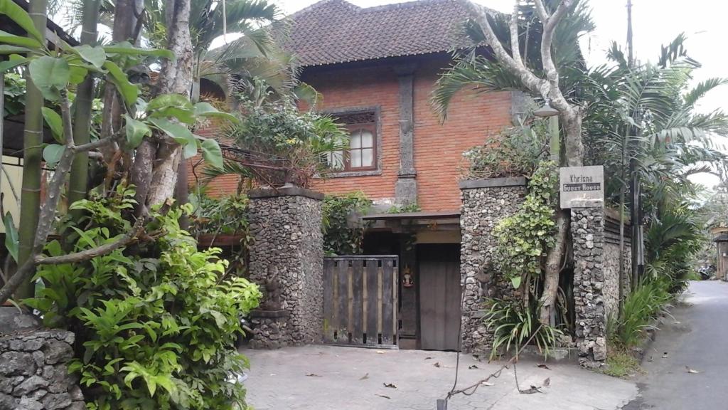 Zahrada ubytování Krisna House