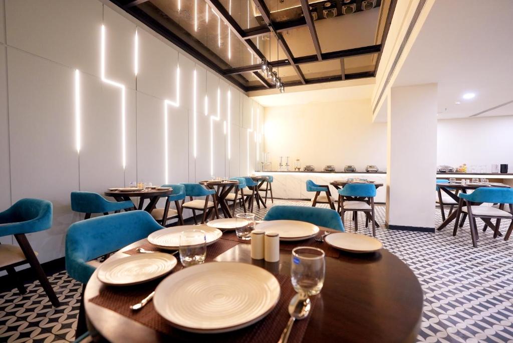 Posezení v ubytování Hotel Limon & Banquet Sector 29, Gurgaon