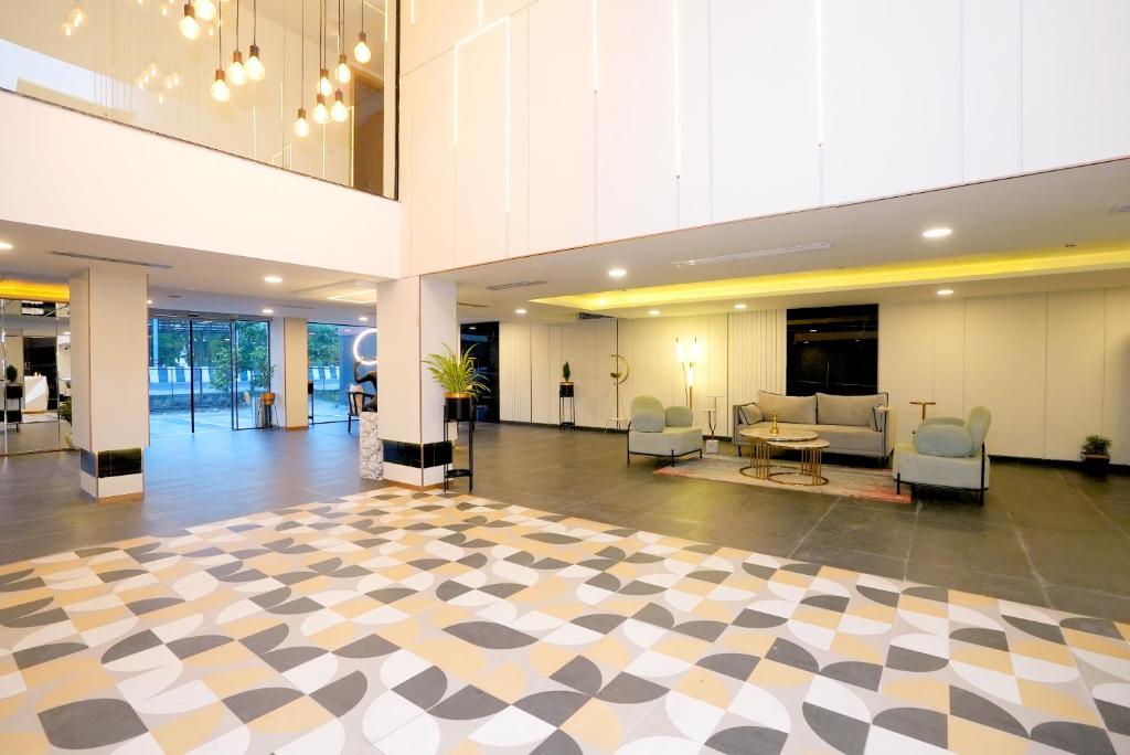 Vstupní hala nebo recepce v ubytování Hotel Limon & Banquet Sector 29, Gurgaon