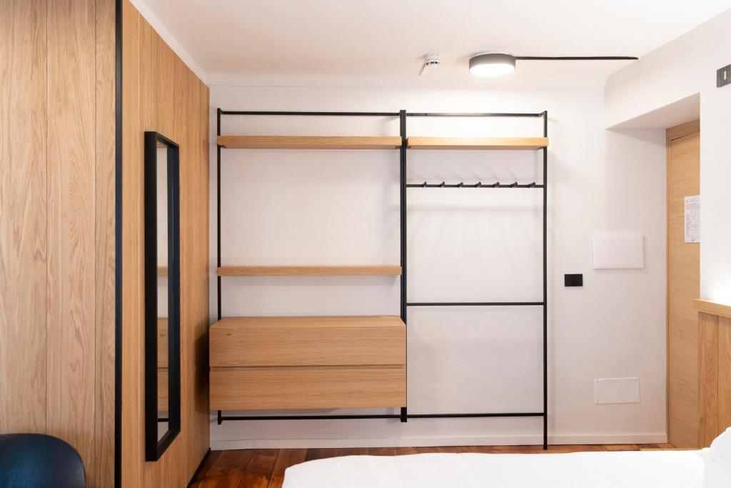 Kuchyň nebo kuchyňský kout v ubytování Hotel SALEI