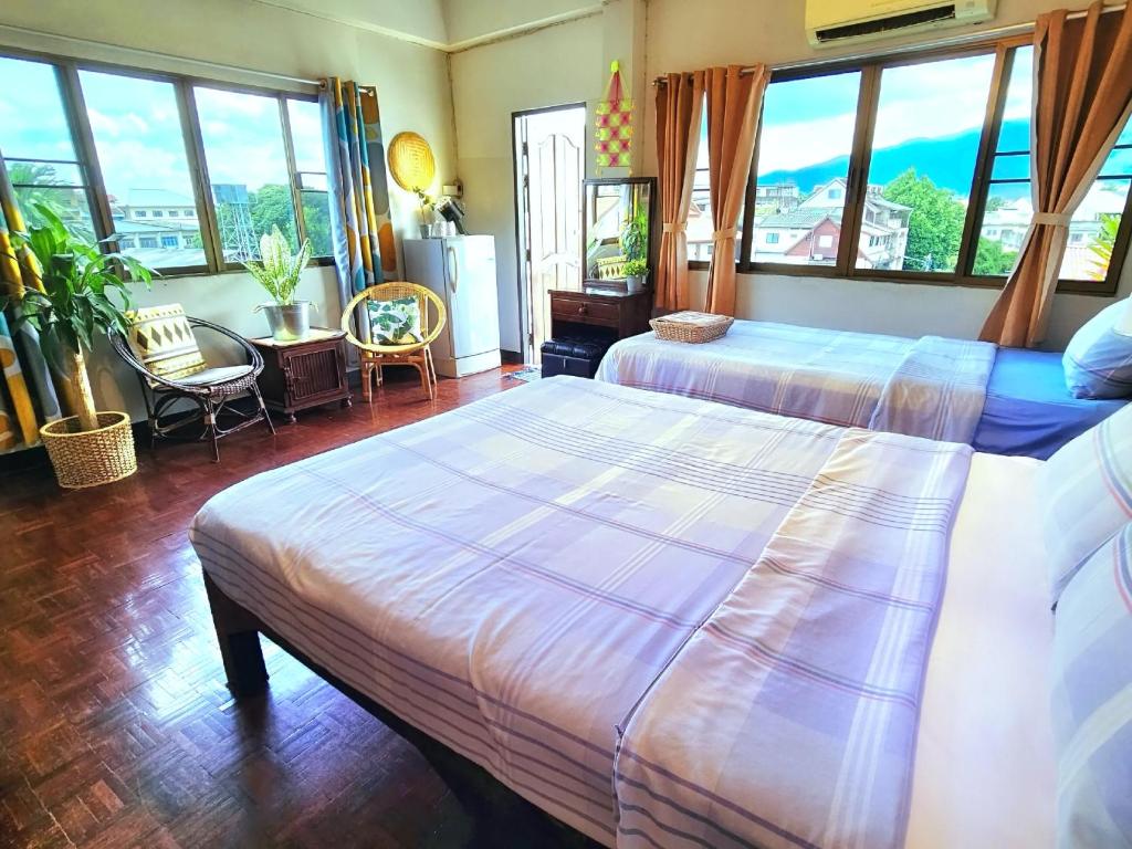 Bed and Terrace Guesthouse Chiang Mai - Resim 11